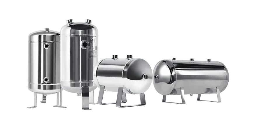 Stainless Steel Air Tanks