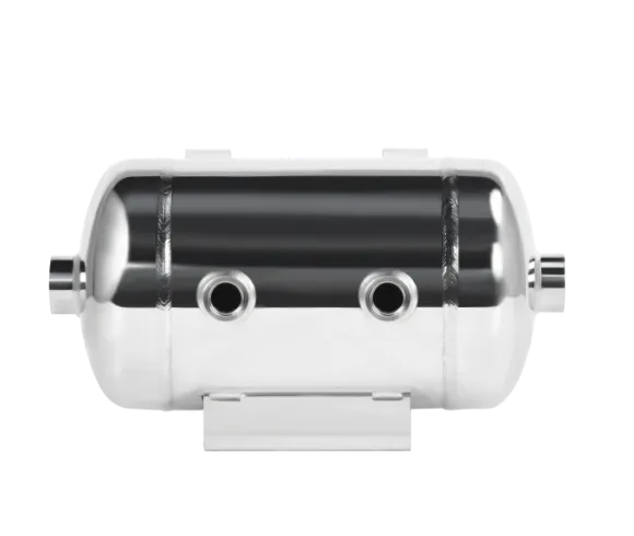ASME-BW005AG09: 5L Horizontal Stainless Steel Air Receiver Tank ASME UM