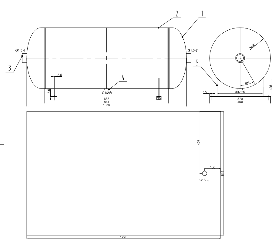 130l-carbon-steel-air-tank-12-bar-from-chinese-pressure-vessel-manufacturer-specification-2