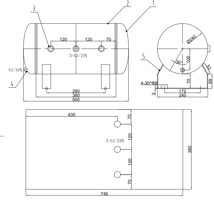 24l-horizontal-carbon-steel-air-storage-tank-specification-2