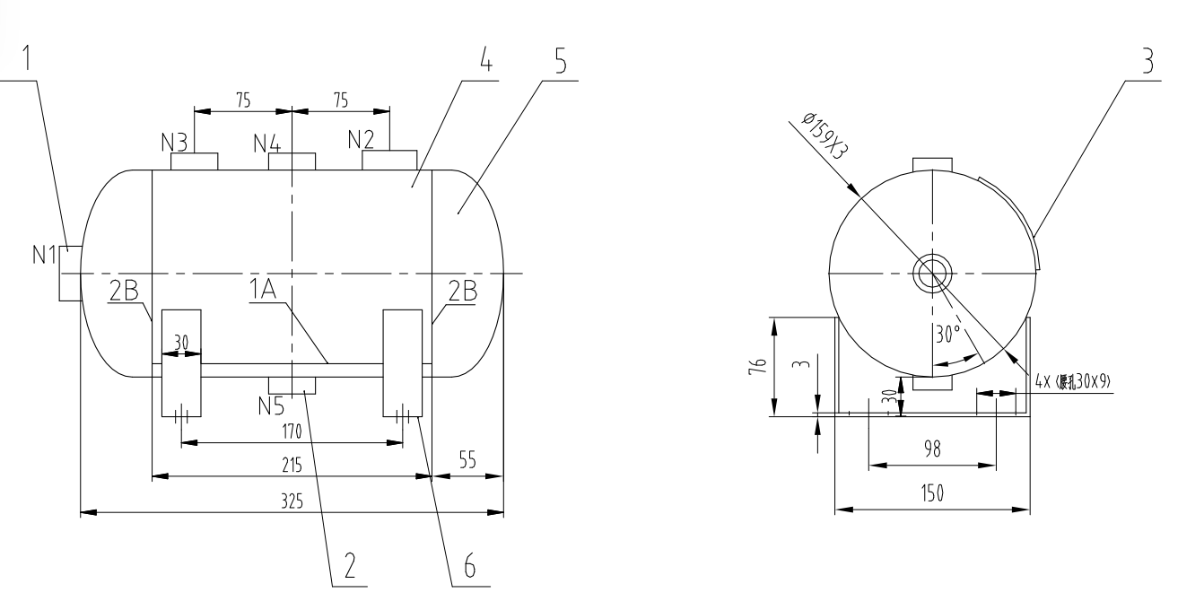 5l-asme-air-tank-horizontal-air-receiver-tank-13-bar-pressure-specification-2