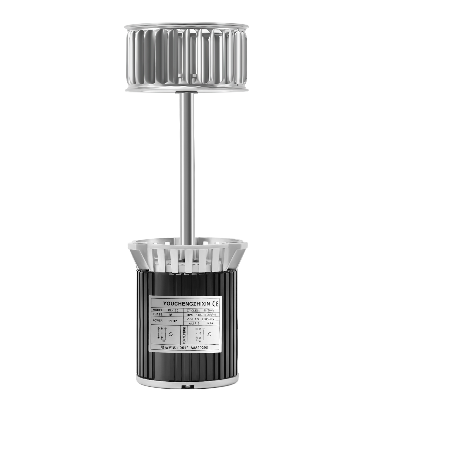 kl-120-long-shaft-high-temperature-motor-120w-2800rpm-single-three-phase-optional-wind-turbine-2