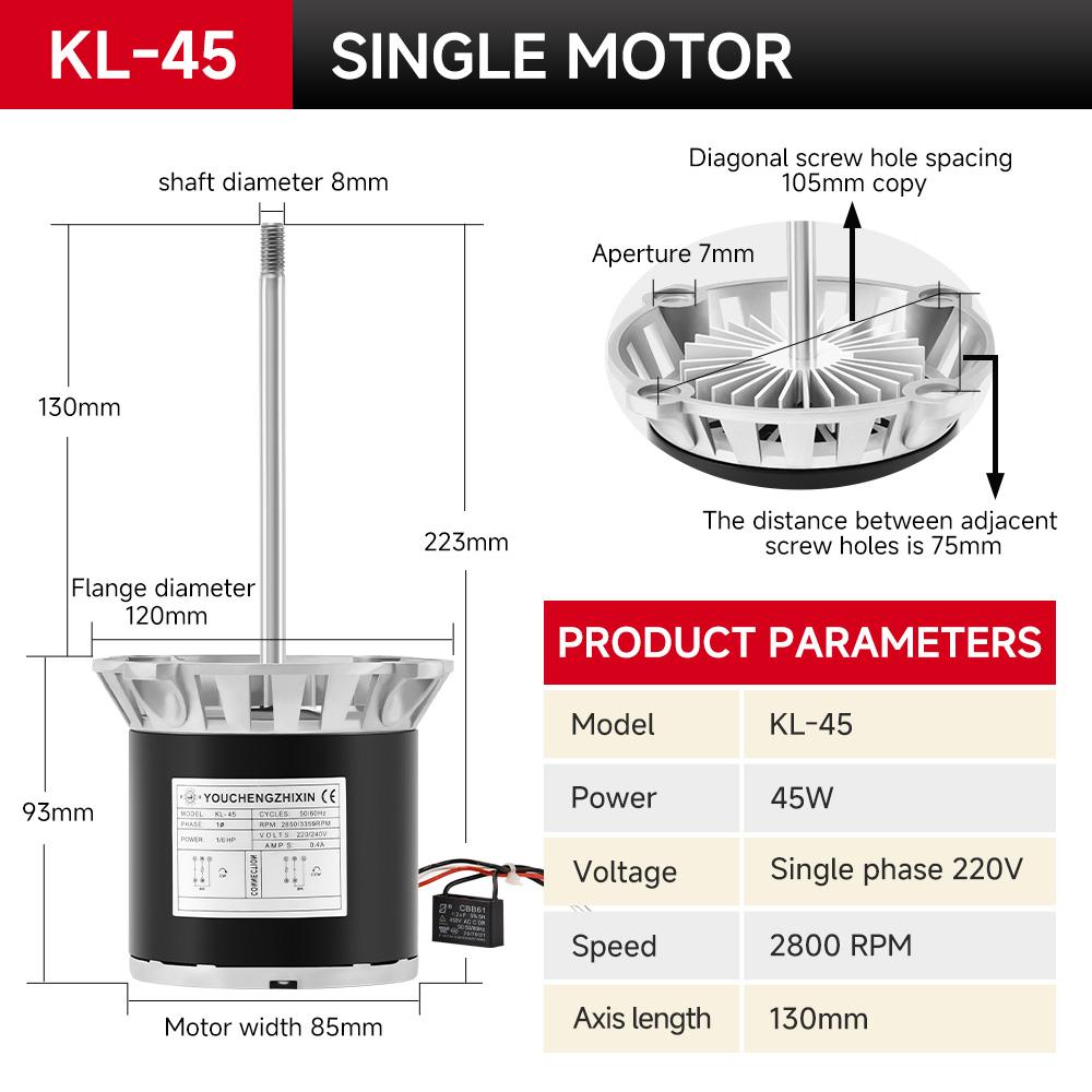 kl-45-series-single-phase-motor-45w-2800rpm-specification-1