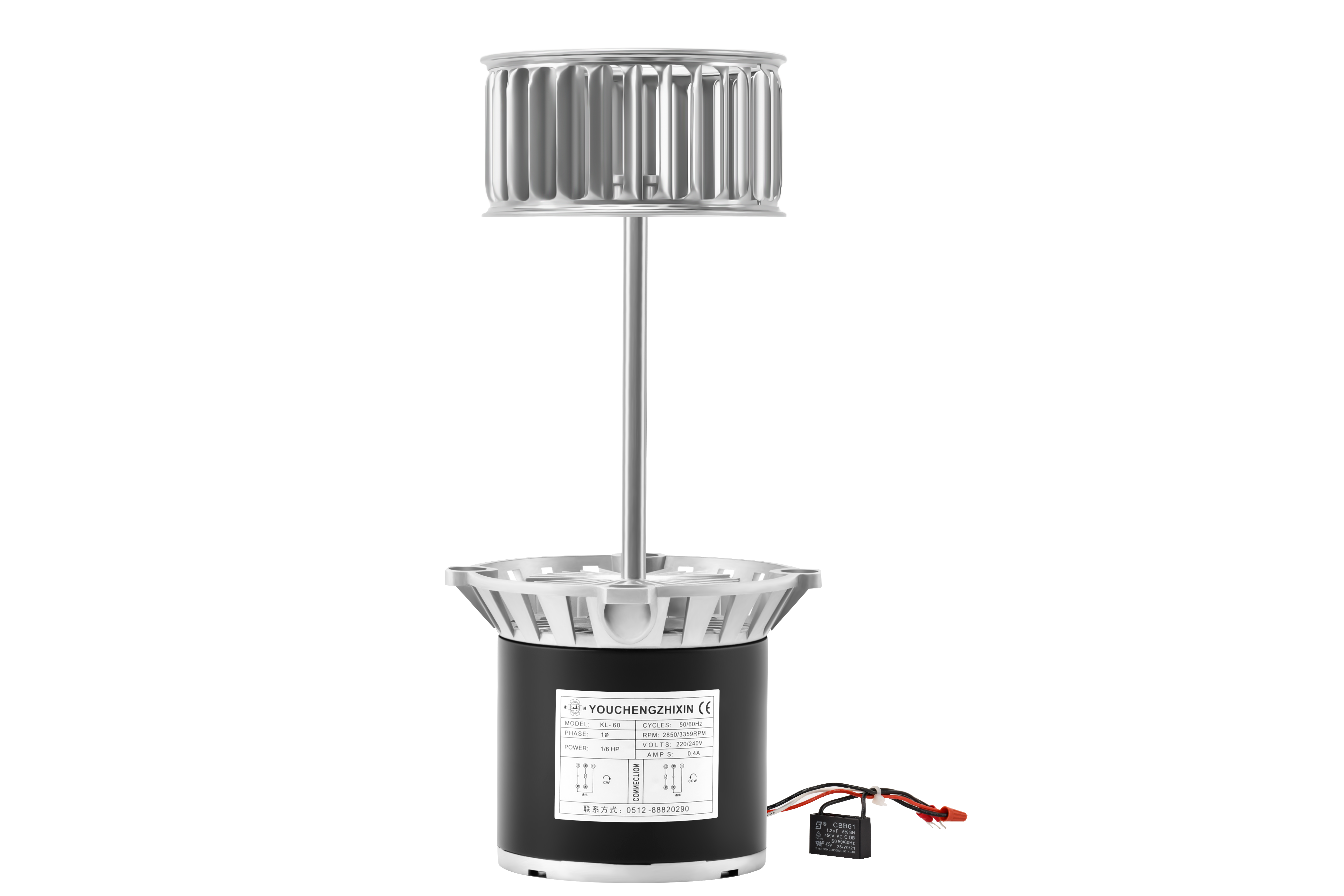 kl-60-long-shaft-motor-with-60w-power-and-2800-rpm-speed-2