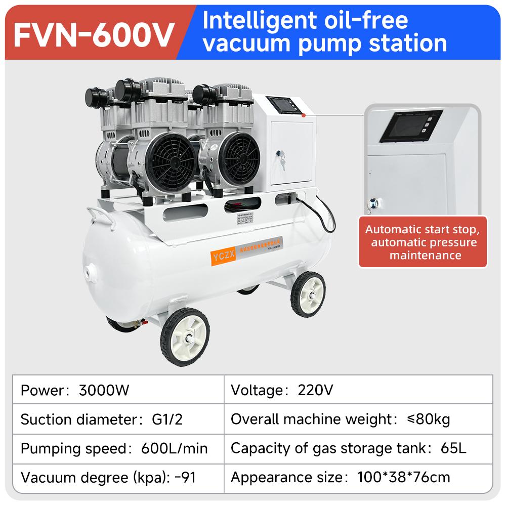 fvn-600v-series-intelligent-oil-free-vacuum-pump-station-3000w-600l-min-specification-1