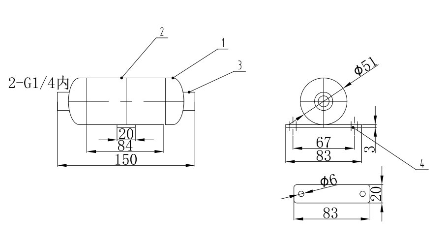 0.2l-12bar-air-receiver-tank-portable-stainless-steel-pressure-vessel-specification-2