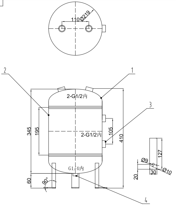 10l-vertical-stainless-steel-air-storage-tank-specification-2