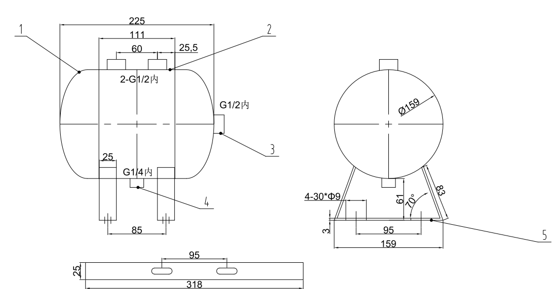4l-glossy-stainless-steel-air-tank-with-high-bracket-specification-2