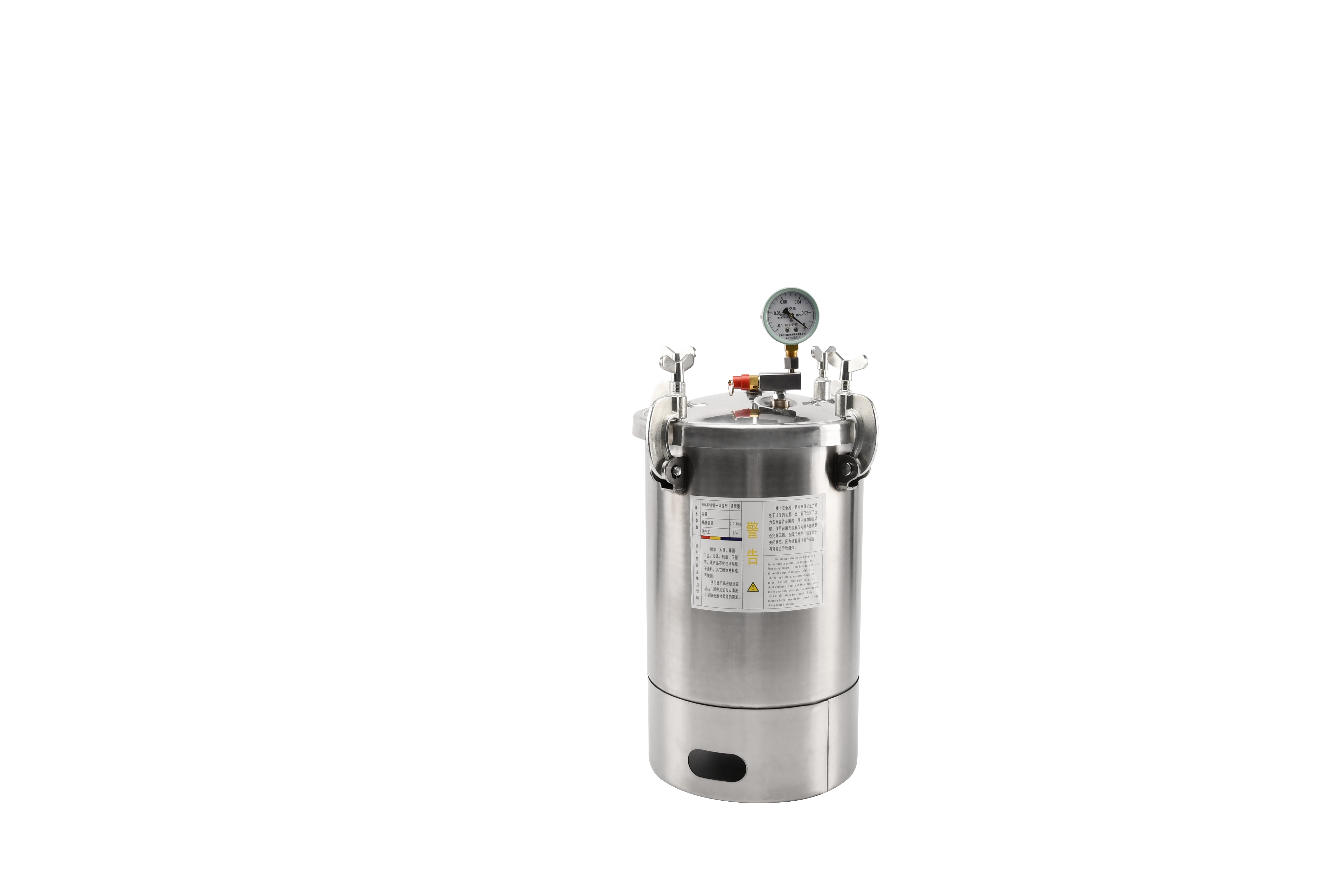 15l-stainless-steel-vacuum-defoamer-bucket-heavy-duty-industrial-degassing-vessel-2