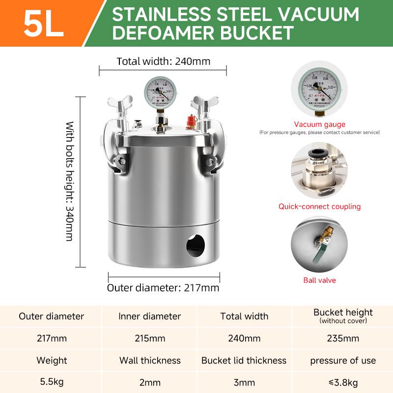 5l-stainless-steel-vacuum-defoamer-bucket-industrial-pressure-vessel-for-degassing-specification-1