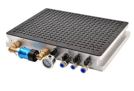 How Do Vacuum Chucks Hold Workpieces Through?