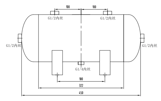 Cost-Effective Air Storage Tanks From Original Air Tank Manufacturer 10L/20L And 25L Air Tanks