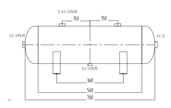 Cost-Effective Air Storage Tanks From Original Air Tank Manufacturer 10L/20L And 25L Air Tanks