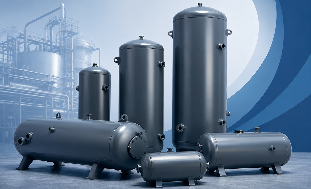 What Should Industrial Buyers Know Before Ordering a Carbon Steel Air Tank?