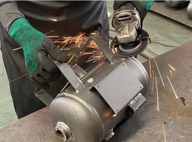 Surface Grinding Process for YCZX Air Receiver Tanks