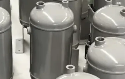 14L mini air receiver tank, rated for 25 bar working pressure.